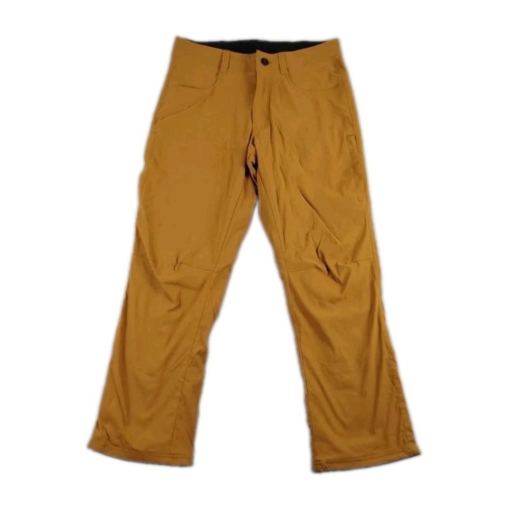 Orvis Classic Collection Mens Tan Fleece Lined Tech Hiking Pants 30X30  Brown